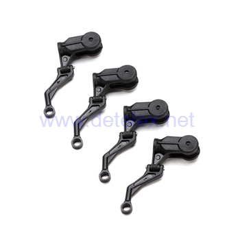 XK-K124 EC145 helicopter parts 4sets connecting rod + rotor clamp + bearing + small meatal bar set